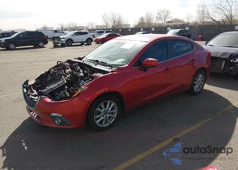 2014 Mazda Mazda3 I Grand Touring from USA, damaged, VIN JM1BM1W73E1201660